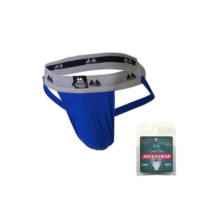 MM Edition Jockstrap Jockstrap Original Waist 2 Band Bleu